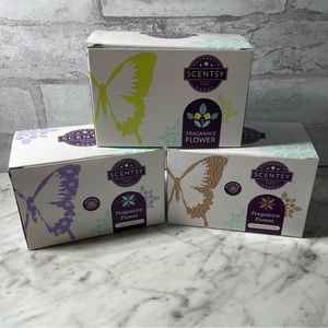 3 Scentsy Fragrance Flowers